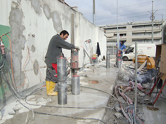 Carotaggi Speciali, con Utensili Modificati